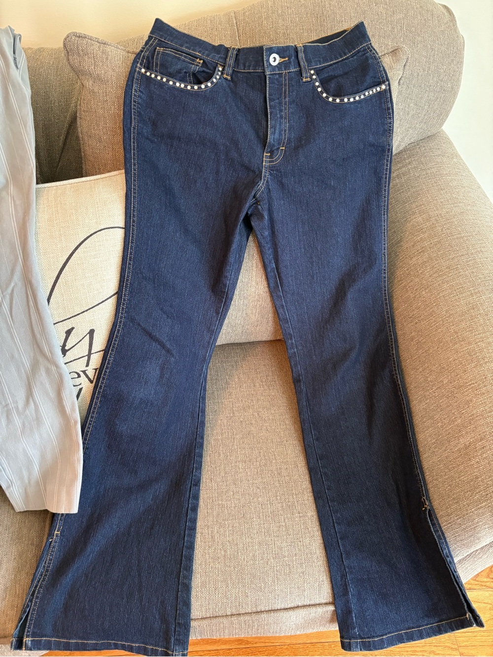 Tommy Hilfiger rhinestone jeans
